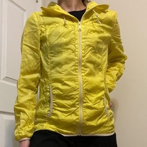 PUMA yellow windbreaker